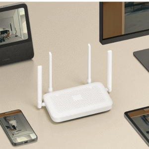 Xiaomi Router AX1500, dual‑band Wi‑Fi 6 teknolojisiyle 2.4 GHz’de 300 Mbps ve 5 GHz’de 1201 Mbps teorik hız sunar. Ayrıca dört yüksek kazançlı anten ve mesh desteği sayesinde geniş kapsama alanı sağlar.