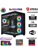Xaser Lexus X740, Ryzen 7 5700X işlemci, 32 GB RAM, 1 TB NVMe SSD ve 16 GB RX 9060 XT ekran kartıyla donatıldı. Sıvı soğutma sistemiyle yüksek performansı serin tutar. Profesyonel oyuncular ve güçlü sistem arayanlar için tasarlandı.
