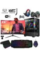 Xaser XSR364 i7-4790 oyuncu bilgisayarı, 16 GB RAM, 512 GB SSD, RX580 ekran kartı ve 24" 100 Hz curved ekranıyla oyun ve üretkenlik için ideal bir çözüm sunuyor.