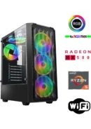 Xaser Armor X60, Ryzen 5 5500 işlemci, 32 GB RAM, 1 TB NVMe SSD ve RX580 8 GB ekran kartıyla güçlü performans sunar. 24″ 100 Hz curved monitör ve RGB kasa tasarımıyla oyun keyfini üst seviyeye taşır.