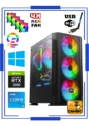 Zeiron RTX85, Intel i5-12400F işlemci, 16 GB RAM, 512 GB NVMe SSD + 1 TB HDD depolama ve RTX 3050 ekran kartıyla dengeli bir performans sunar. FreeDOS ile istediğiniz işletim sistemini kurabilirsiniz.
