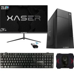 Xaser XSR404 i5 4570 16GB Ram 256GB SSD 23.8" Monitör Masaüstü Ofis Bilgisayarı
