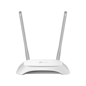 TP-Link TL-WR840N kablosuz router, 300 Mbps hız, ebeveyn denetimleri ve çoklu mod desteğiyle ev ve ofis ağları için güçlü, güvenli bağlantı sağlar.